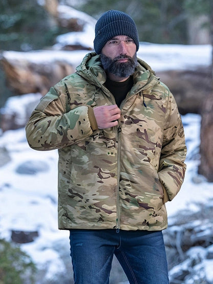 Lightweight Thickened Padded Jacket – Windproof Unisex Outdoor Coat