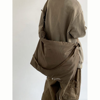 Vintage Stand Collar Cargo Jacket – Unisex Raglan Zip
