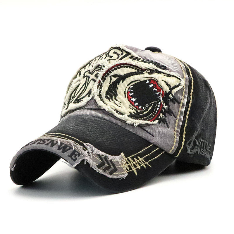 Yangguan Denim Baseball Cap - Pure Cotton Vintage Duckbill Hat (Unisex) – cap | japanese streetwear | vintage workwear | unisex | Yamalinclothes