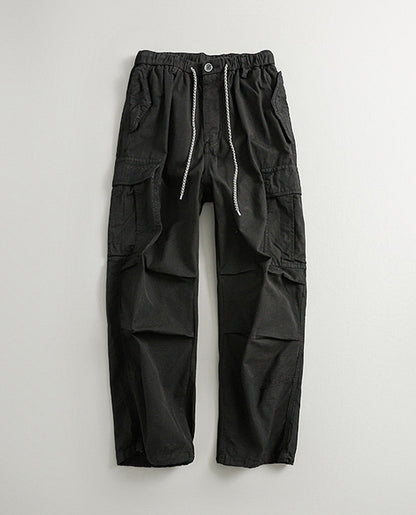 Camo Multi-Pocket Loose Straight Cargo Pants – Japanese Vintage Unisex – Pants | japanese streetwear | vintage workwear | unisex | Yamalinclothes