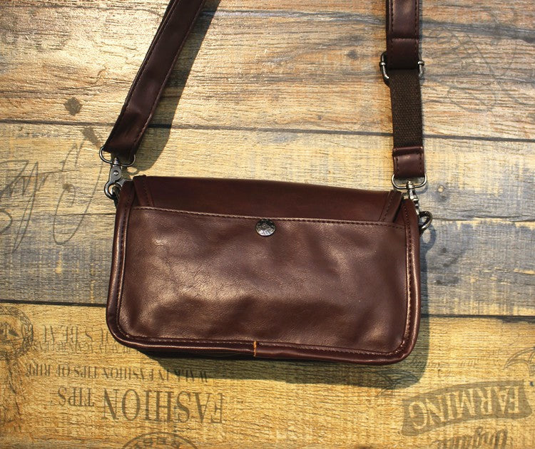 Japanese Retro Mini Crossbody Bag – Unisex Shoulder Phone Bag