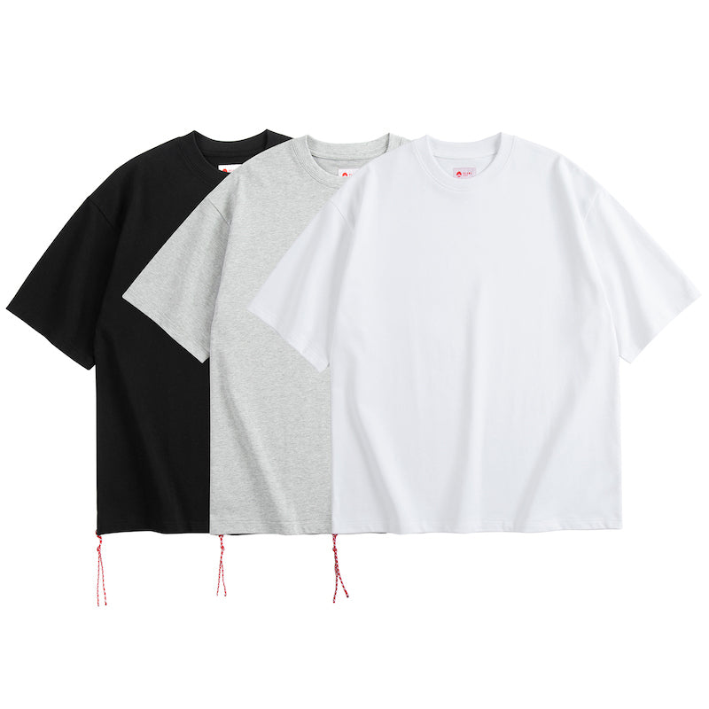 Japanese Heavyweight 320g T-Shirt - City Boy Summer Crew Neck Tee