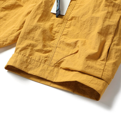 Japanese Retro Large Cargo Shorts Multi-Pocket Unisex Loose Straight