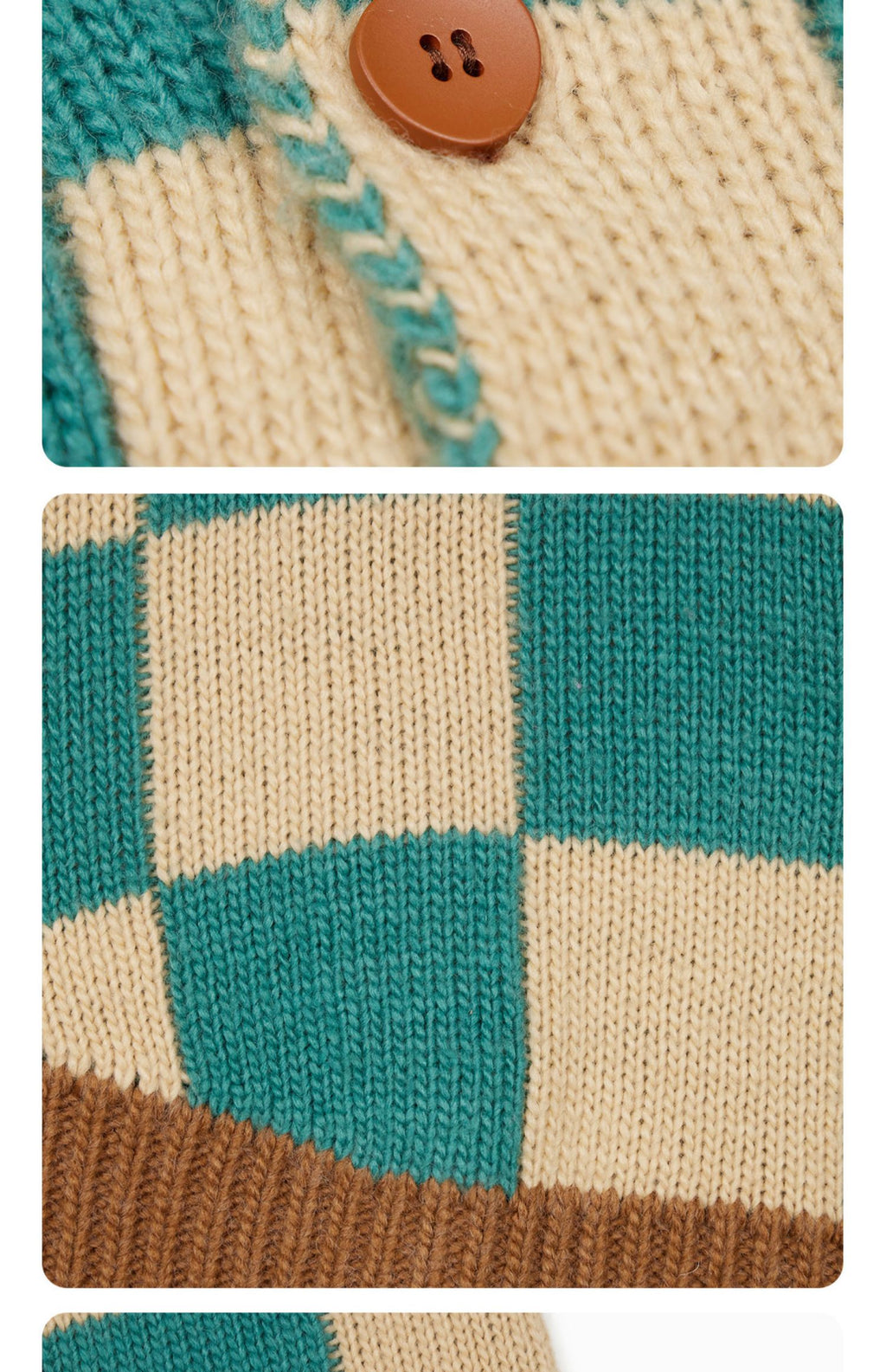 Regular Sweater Knitted Cardigan Spring High-Grade Wear Match