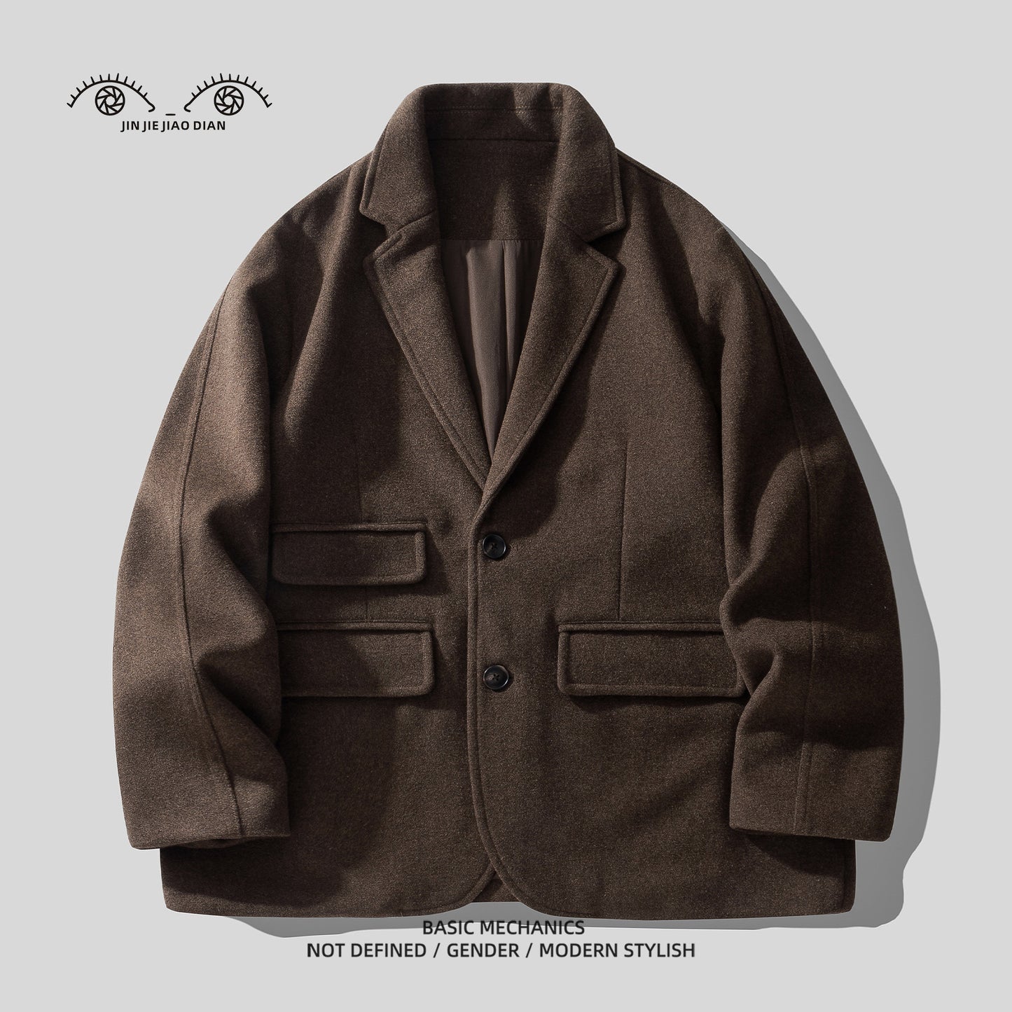 Belgium High-End Japanese Style Blazer - Notched Lapel Casual Suit 2025 (Men)