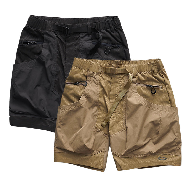 Japanese Style Outdoor Lightweight Functional Waterproof Shorts Loose Casual Large Pocket Cargo Shorts Summer