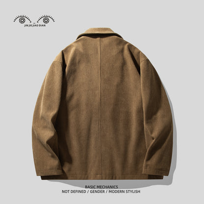 Belgium High-End Japanese Style Blazer - Notched Lapel Casual Suit 2025 (Men)