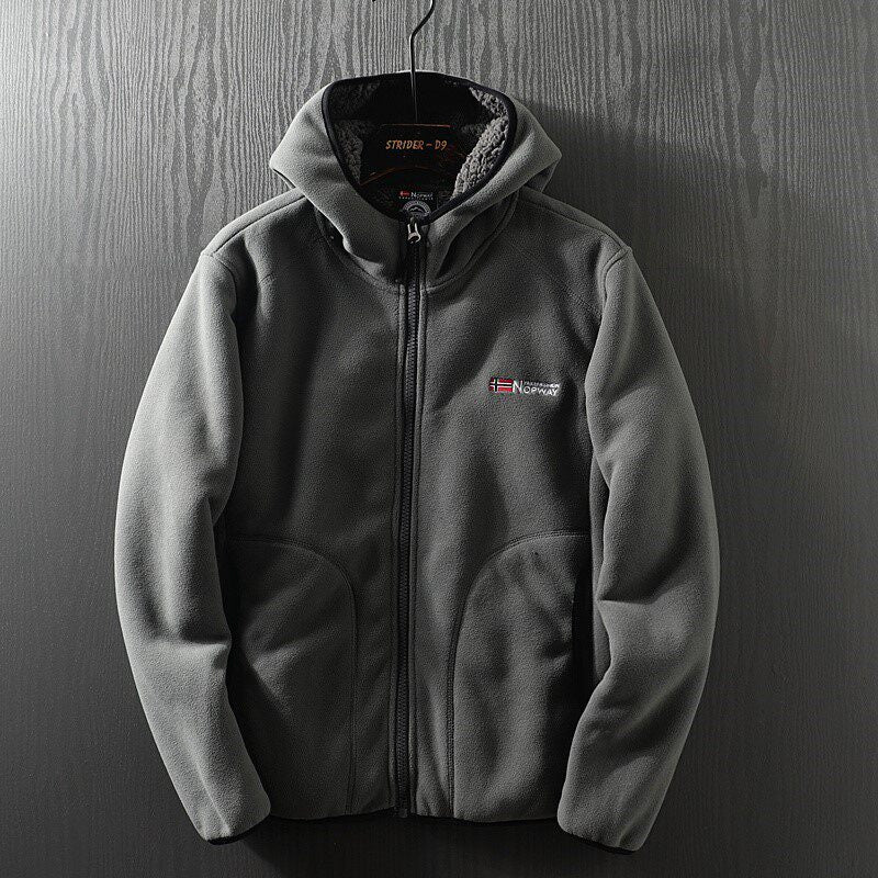 Professional Outdoor Men's Autumn and Winter Fleece-Lined Thickened Polar Fleece Warm Jacket | Japanese vintage | yamalin clothes | Yamalinclothes