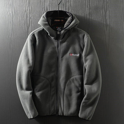 Professional Outdoor Men's Autumn and Winter Fleece-Lined Thickened Polar Fleece Warm Jacket | Japanese vintage | yamalin clothes | Yamalinclothes