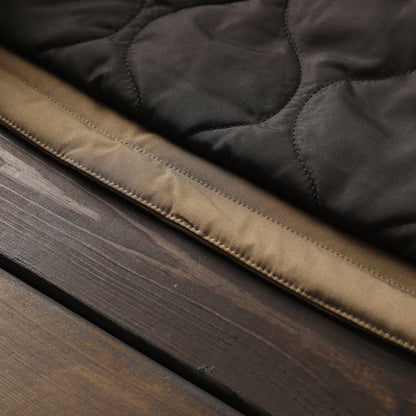 Men's Plus Size Cold-Resistant Hooded Cotton Jacket - Winter Thickened Windproof Warm Export Overstock Workwear Coat