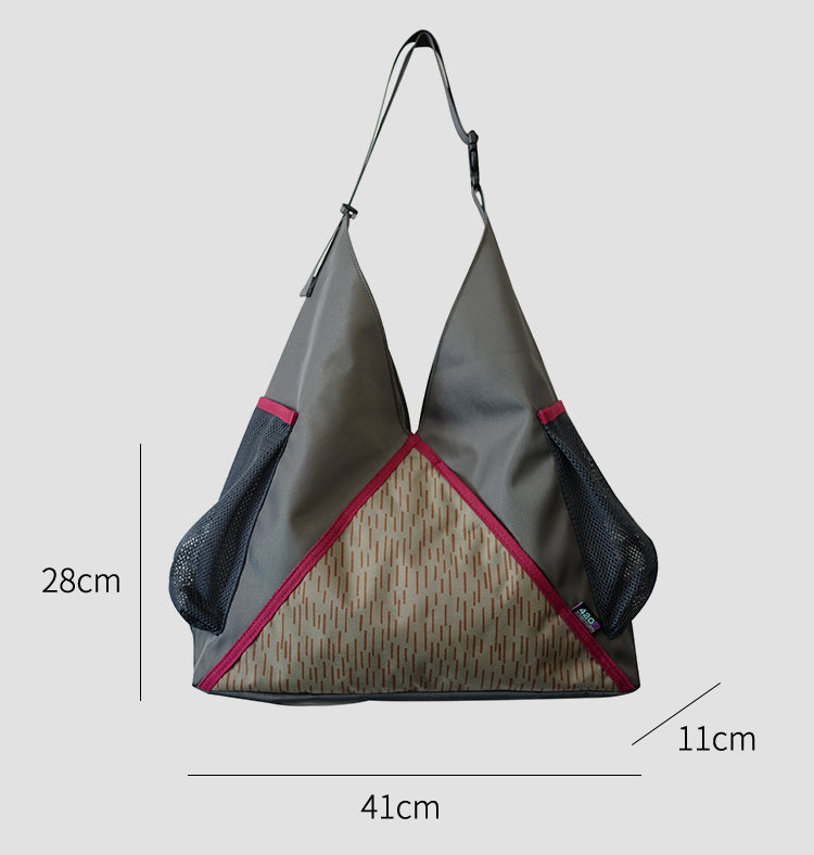 Original 2024 New Fashion Mountain Style Single Shoulder Bag Unisex Large Capacity Fashion Crossbody Bag