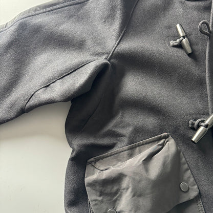 Japanese Retro Plaid Wool Hooded Coat - Thickened Warm Winter Jacket