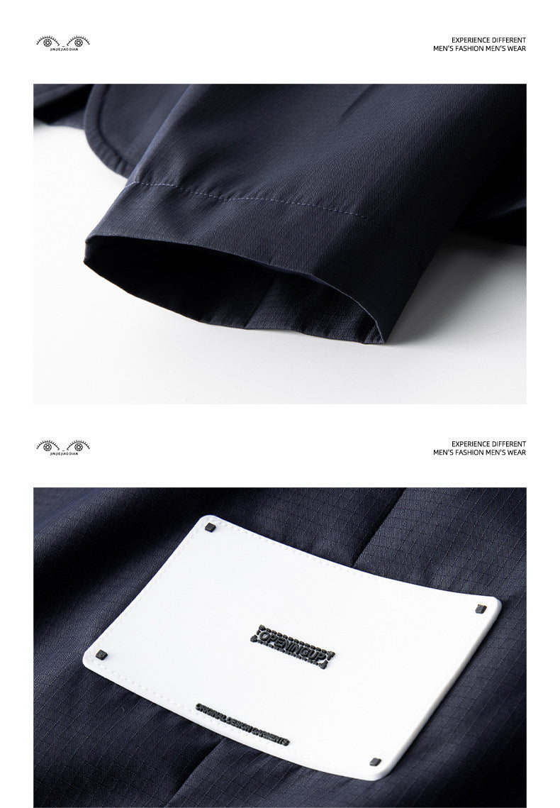 Imported High-End Notched Lapel Blazer - Loose Casual Suit Jacket (Men)