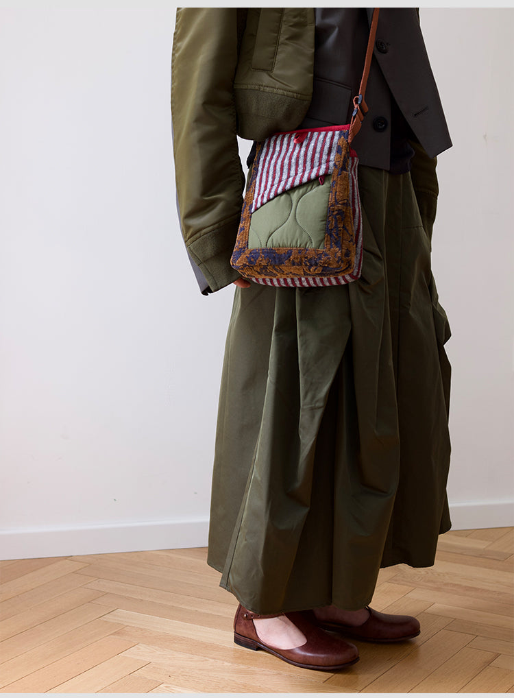 Original 2024 Autumn Winter New Wool Lightweight Crossbody Phone Bag Retro Niche Mini Bag