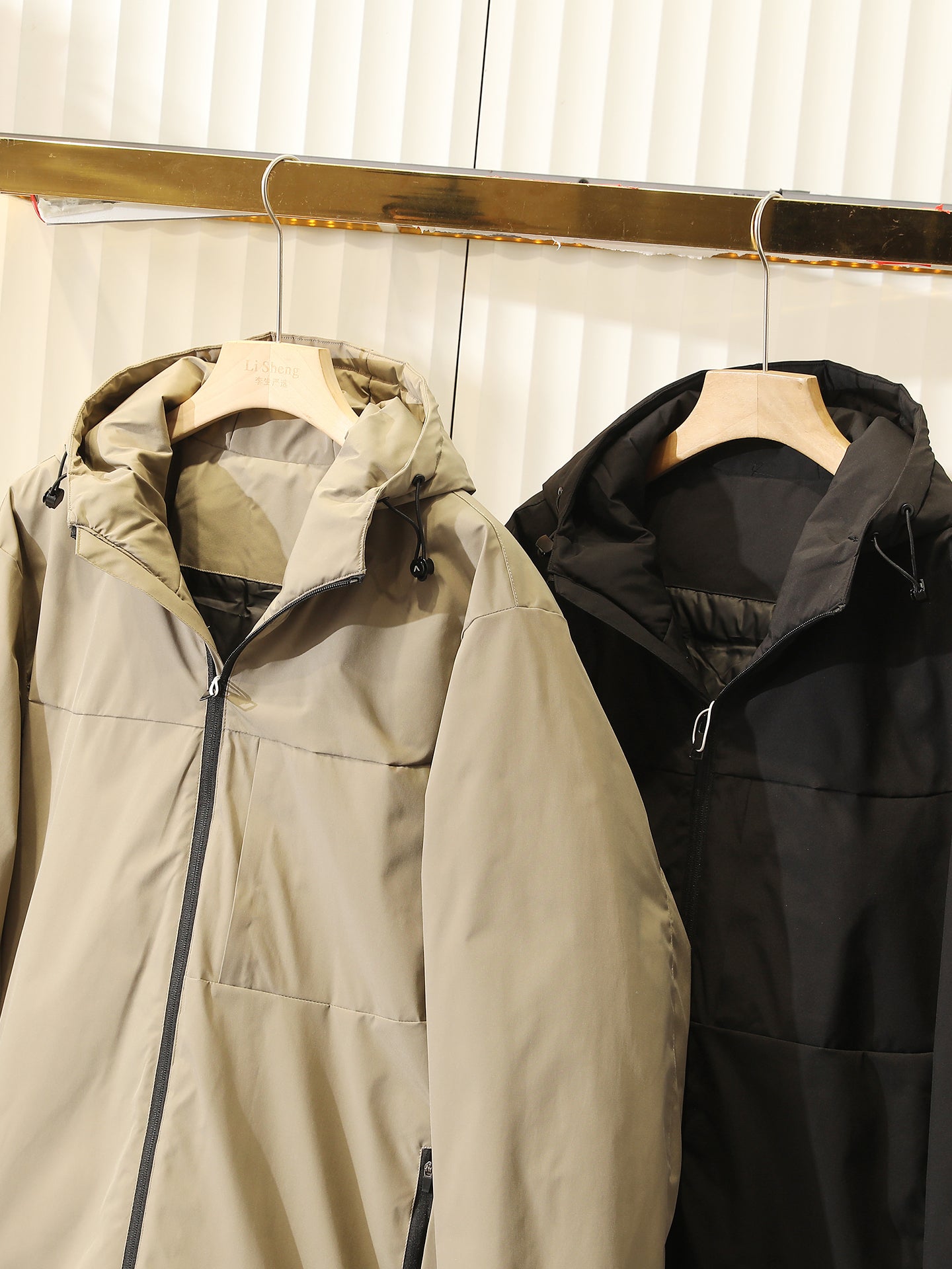 Men's Plus Size European American Style Down Jacket - Winter Windproof Thickened Hooded Cold-Resistant Coat