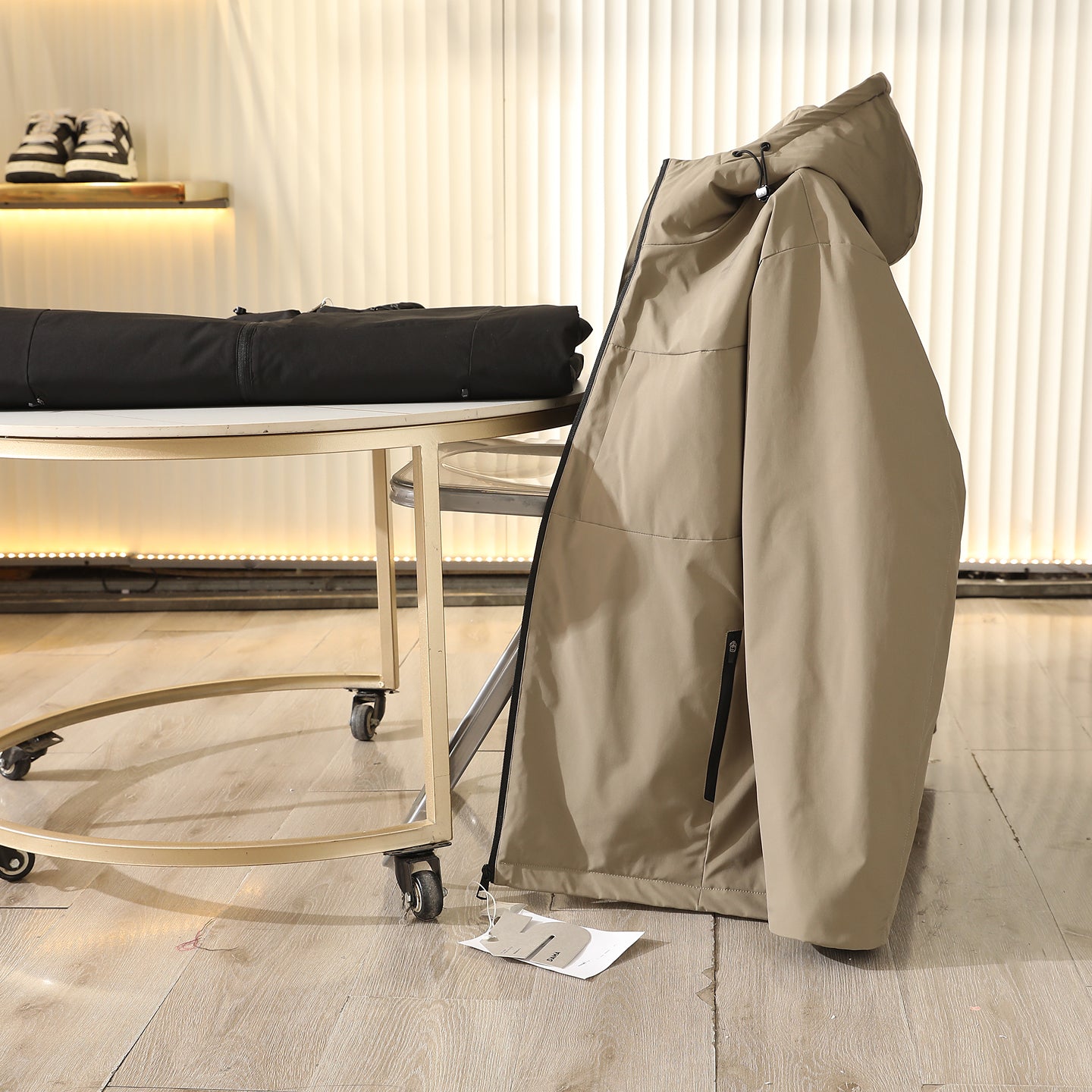 Men's Plus Size European American Style Down Jacket - Winter Windproof Thickened Hooded Cold-Resistant Coat