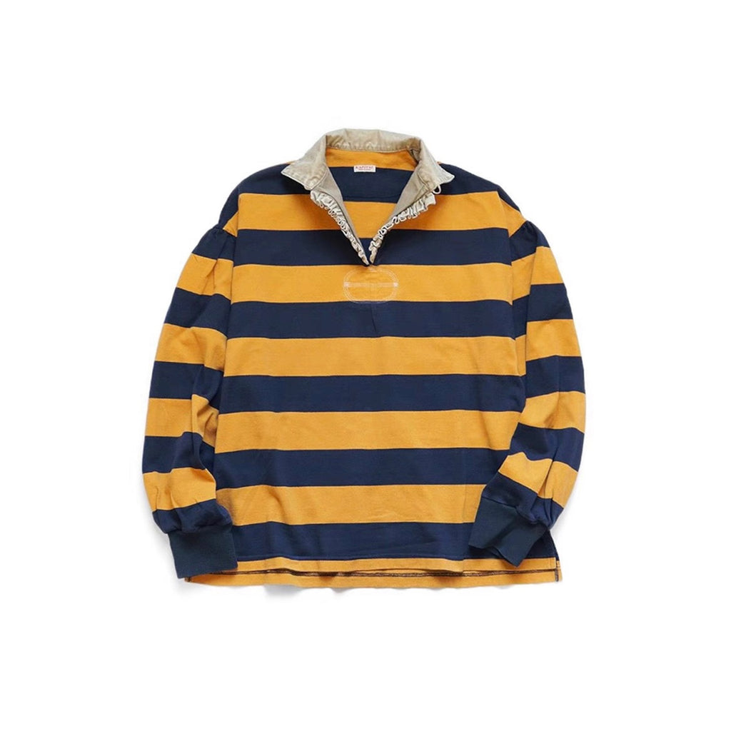 25AW Kapital Kazuhiro Hirata Patchwork “Baijia Cloth” Long Sleeve Pullover – Japanese Retro Loose Shirt