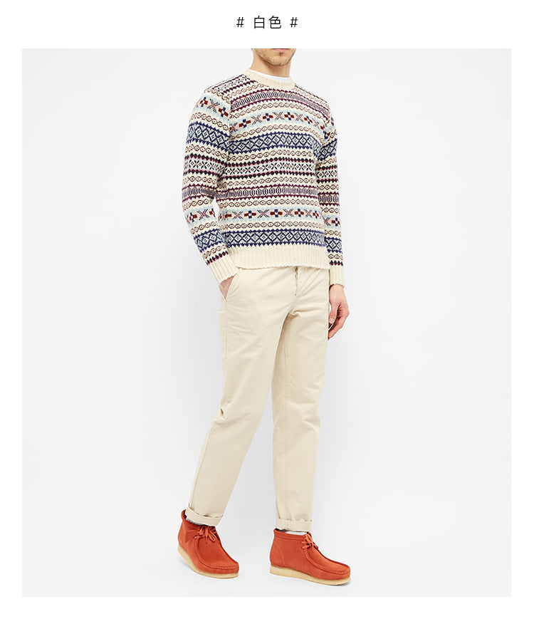 Jamiesons 130-Year Fair Isle Wool Sweater – Scottish Heritage Knit (Unisex)