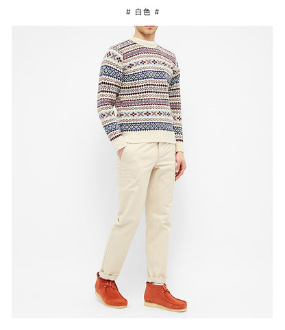 Jamiesons 130-Year Fair Isle Wool Sweater – Scottish Heritage Knit (Unisex)