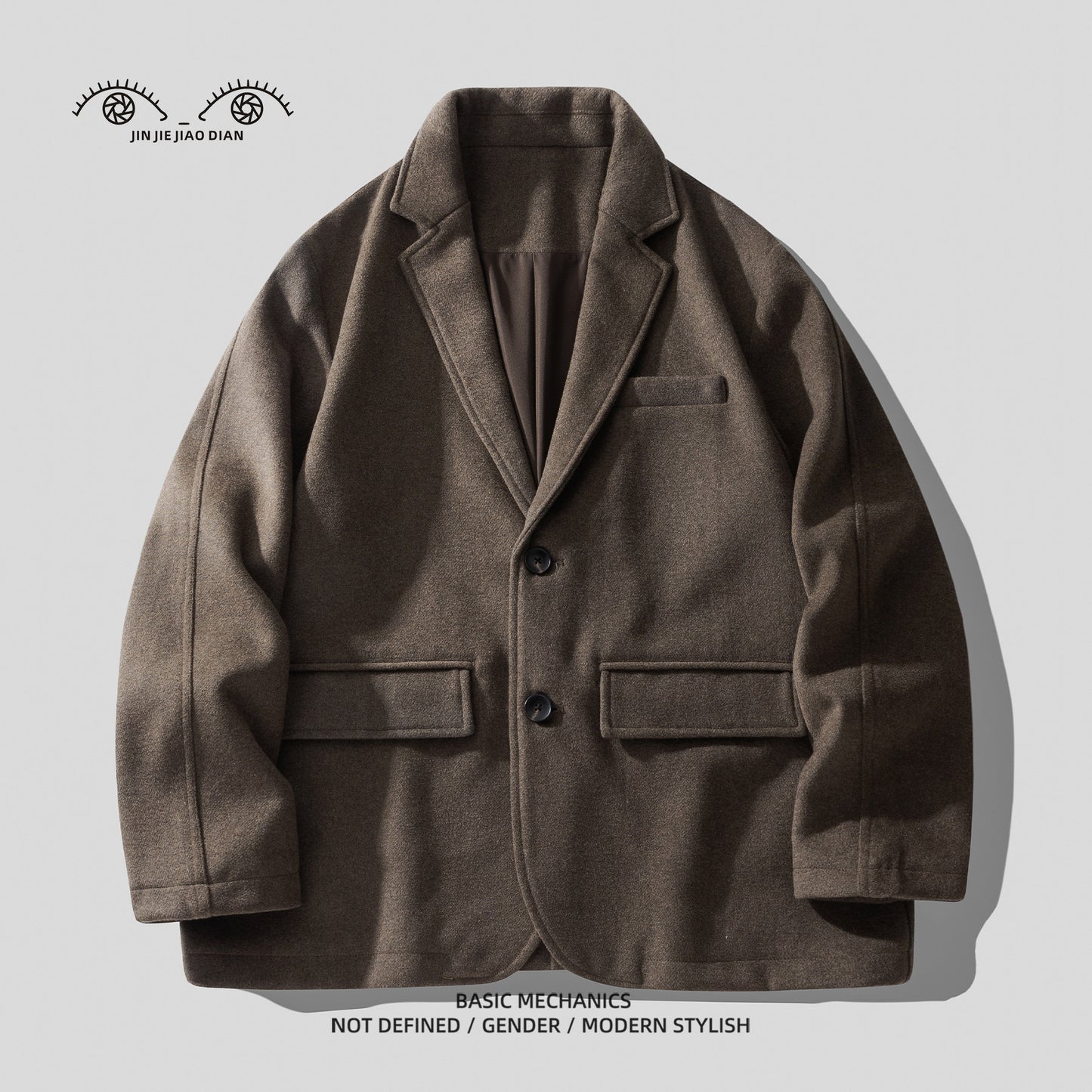 Belgium High-End Japanese Style Blazer - Notched Lapel Casual Suit 2025 (Men)