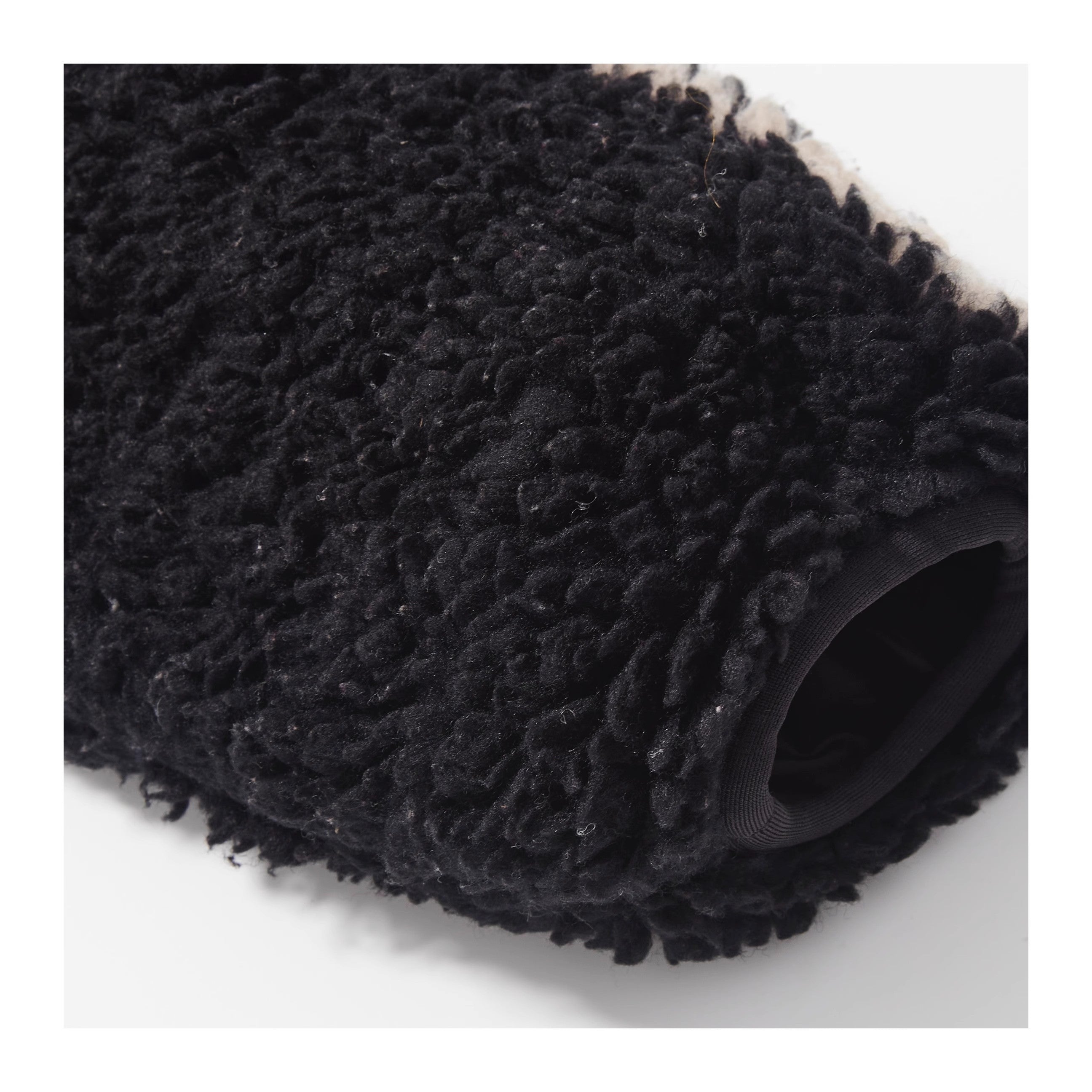 Reversible Lamb-Wool & Fleece Half-Turtleneck Jacket – KAPITAL 25AW (Unisex)