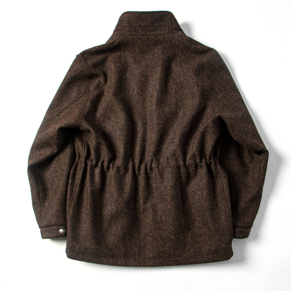Wool Blend Safari Jacket – Drawstring Waist | Yamalinclothes