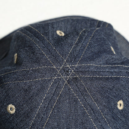 Retro Denim Bucket Hat – Japanese Vintage Unisex