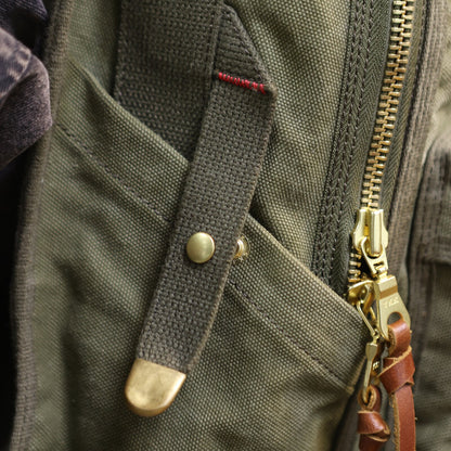 WWII Military Canvas Backpack – 20oz Heavyweight Vintage – Japanese vintage | yamalin clothes | Yamalinclothes
