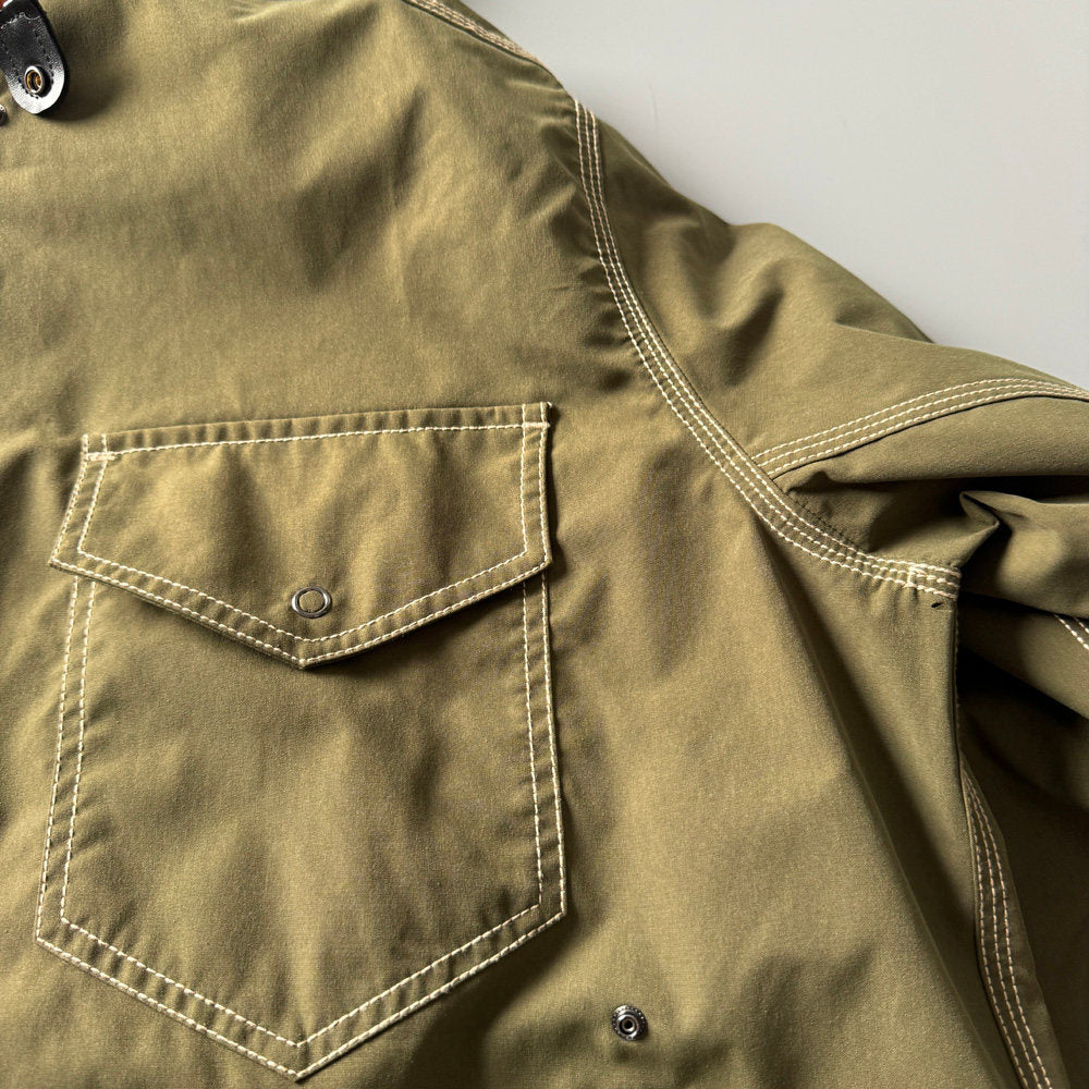 Reflective Hooded Outdoor Jacket – Japanese Functional Workwear Camping Unisex