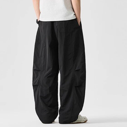 Lightweight Quick-Dry Wide-Leg Straight Pants – Loose Retro Casual Summer Unisex
