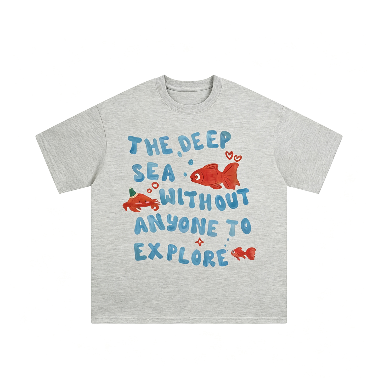 Alphabet Cartoon Print Loose T-Shirt – Vintage Unisex Casual Streetwear – Japanese vintage | yamalin clothes | Yamalinclothes