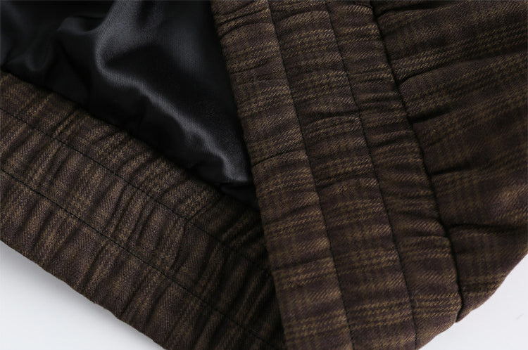 Big grid small grid Patchwork Men's Spring 2025 New Jacket | Japanese vintage | yamalin clothes | Yamalinclothes