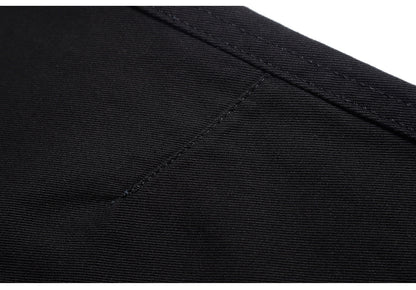 Paratrooper Cargo Pants – Loose Straight Drawstring Casual Trousers Men