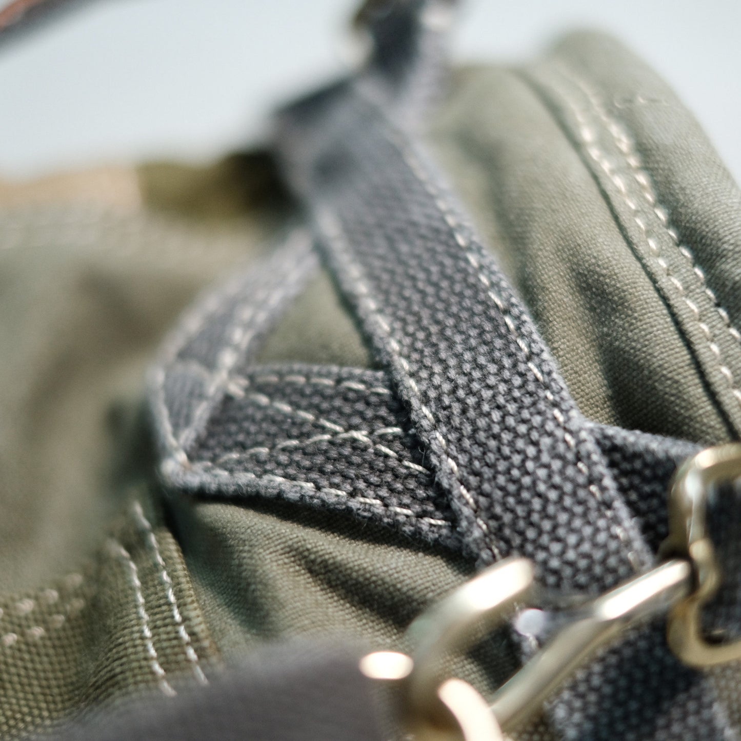 Heavy Military Canvas Patchwork Bucket Bag – Handmade Vintage Crossbody Shoulder Bag | Japanese vintage | yamalin clothes | Yamalinclothes