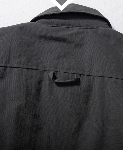 Quilted Lapel Jacket – Windproof Waterproof Oversized Unisex Cotton Padded Coat