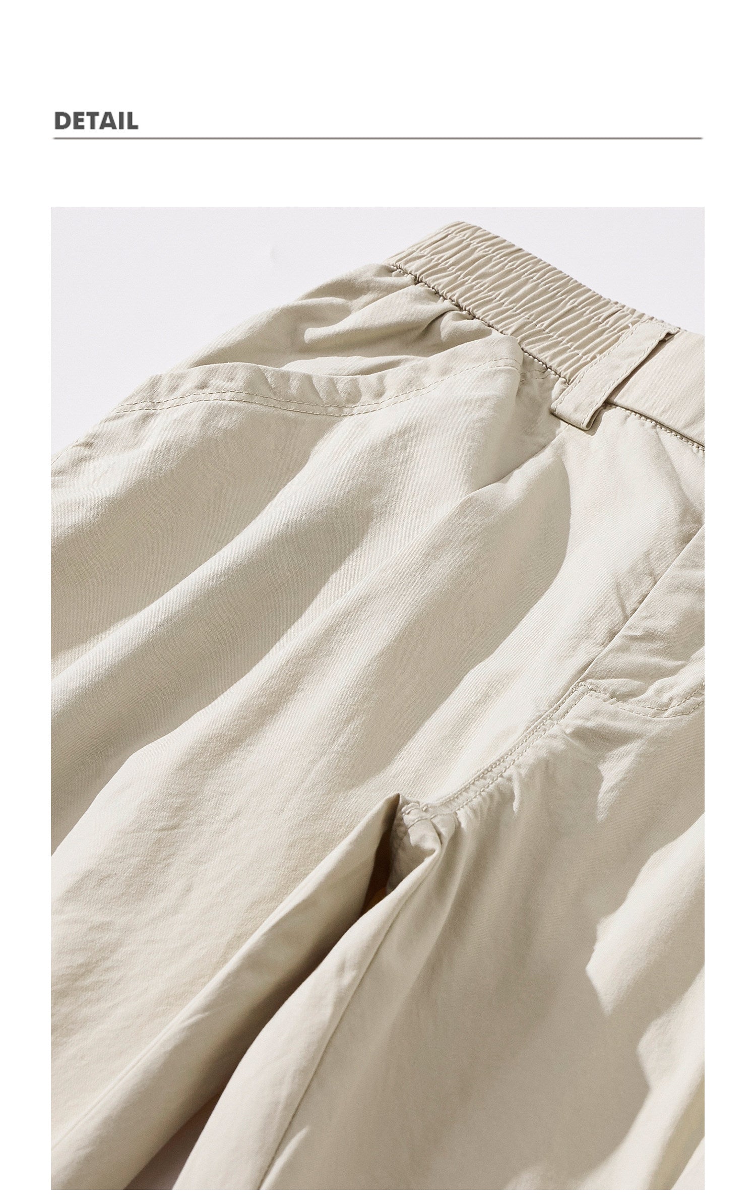 2026 Spring/Summer 170g Lightweight Japanese Cotton Straight Slacks Men's Wide-Leg Anti-Wrinkle Cargo Pants | Japanese vintage | yamalin clothes | Yamalinclothes