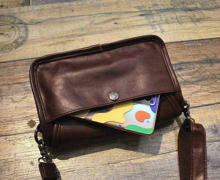 Japanese Retro Mini Crossbody Bag – Unisex Shoulder Phone Bag