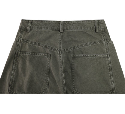 Cargo Cotton Trousers – American Casual Loose Unisex