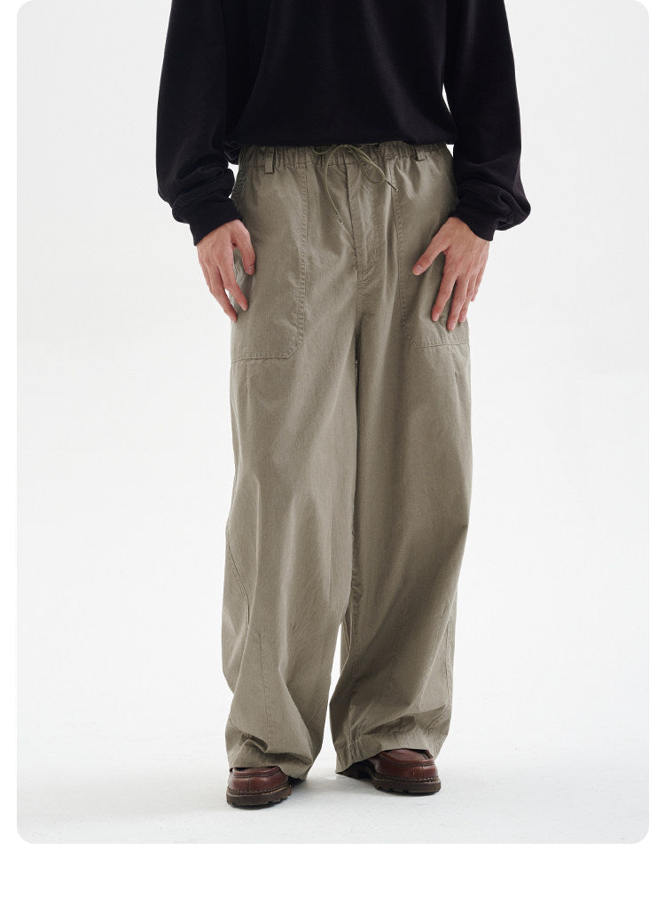 Enzyme Washed Vintage Straight Leg Casual Pants – Loose Fit Unisex All Season Trousers | Japanese vintage | yamalin clothes | Yamalinclothes