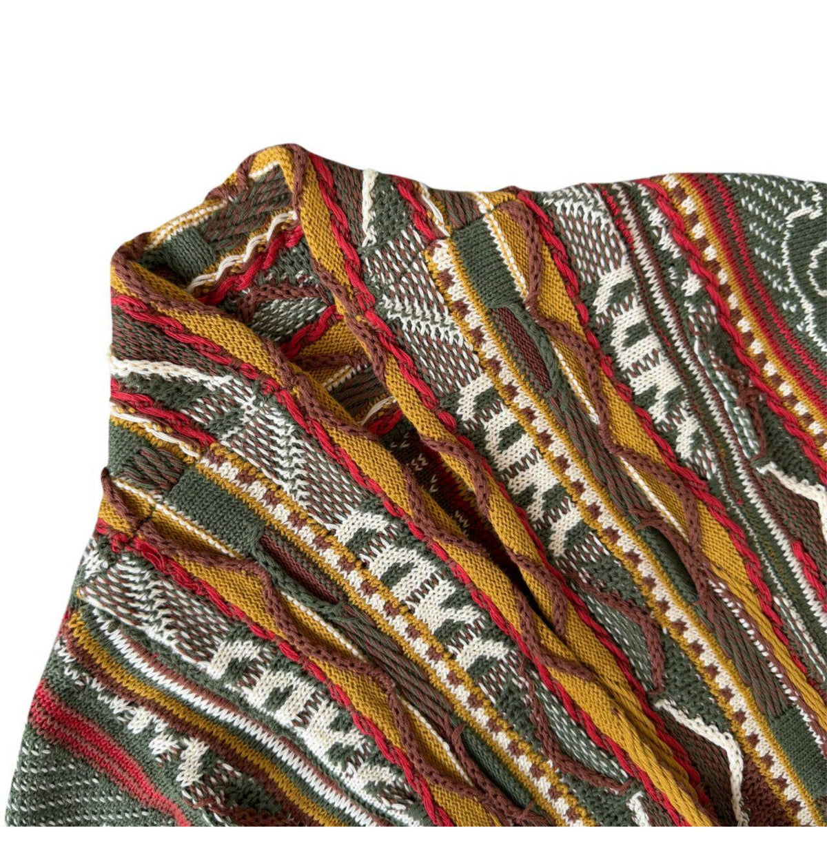 Cotton Jacquard Cardigan – Textured Open Front | Yamalin clothes | Vintage workwear outfit for men
