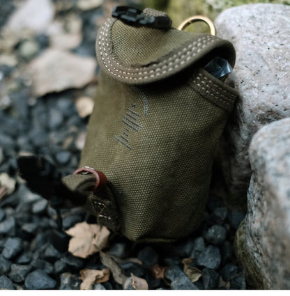 Handmade Canvas Tactical Pouch Waist Bag – Vintage Outdoor Unisex – Bags | japanese streetwear | vintage workwear | unisex | Yamalinclothes