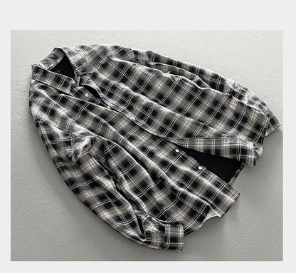 Plaid Shirt – Relaxed Fit & Chest Pocket | Yamalinclothes