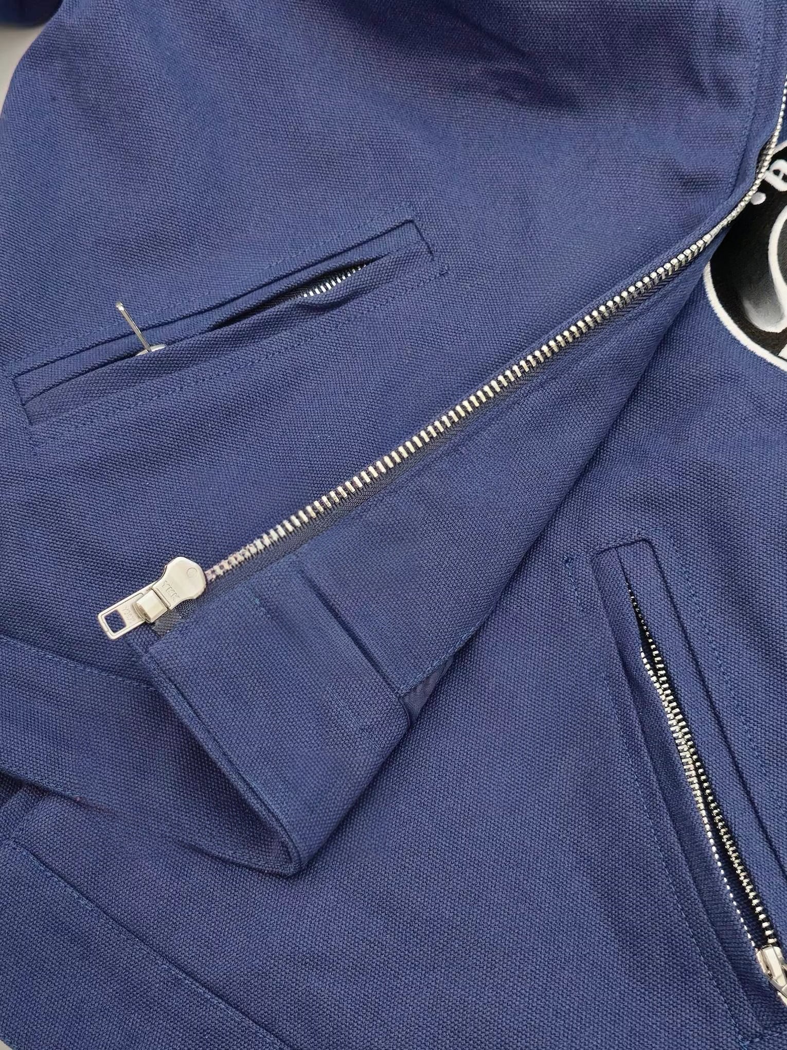 Workwear Jacket Thin Cotton Spring Autumn Couple Street Style Coat 25SS