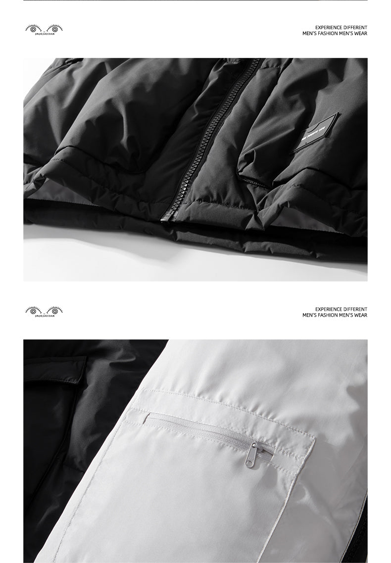 Portugal High Fill Power 85% Duck Down Jacket – 2025 Thickened Winter Coat for Men