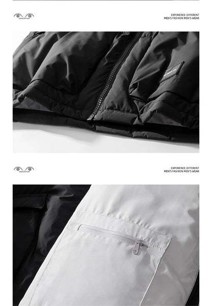 Portugal High Fill Power 85% Duck Down Jacket – 2025 Thickened Winter Coat for Men