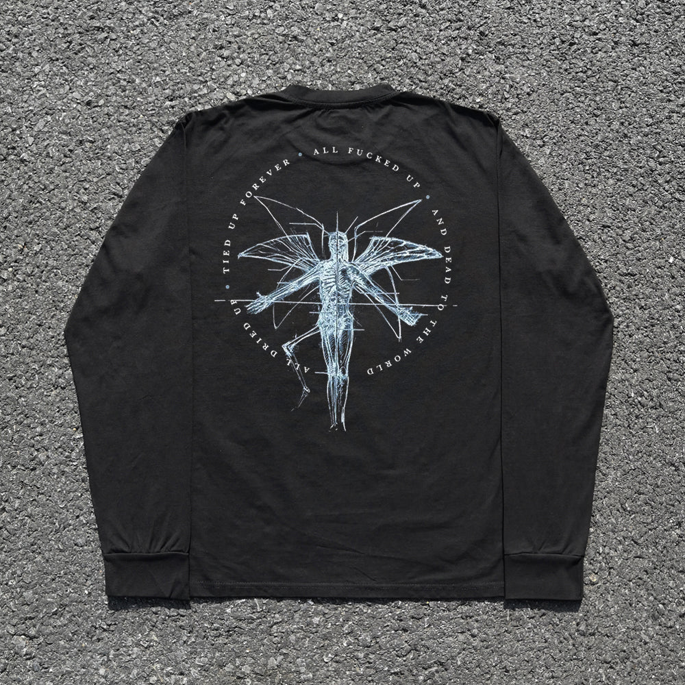 Hong Kong Style Harajuku Oversized Loose Long Sleeve T-Shirt