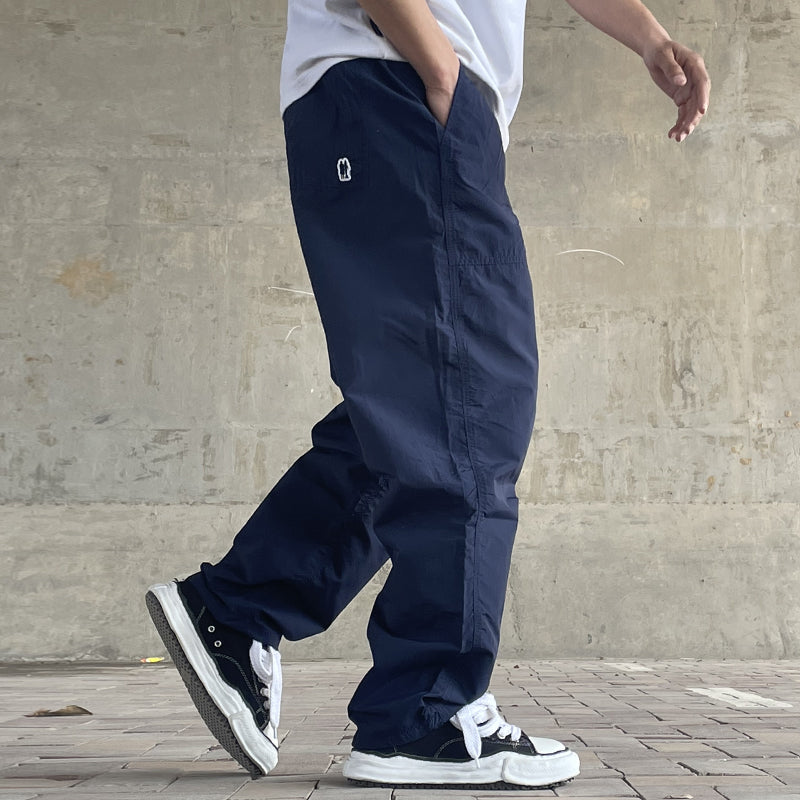 Unisex Japanese Style Summer Cargo Pants - Thin Quick-Dry Breathable Loose Paratrooper Pants