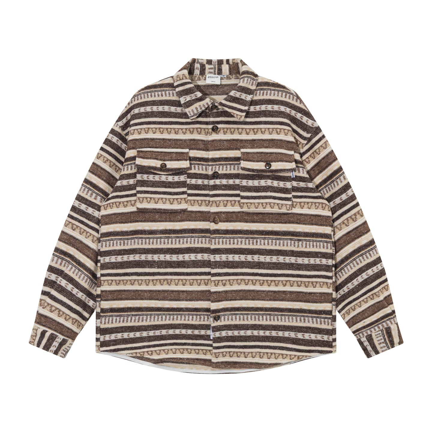Color-Block Hand-Embroidered Patch Sweater – Women’s Niche Knit Spring Top