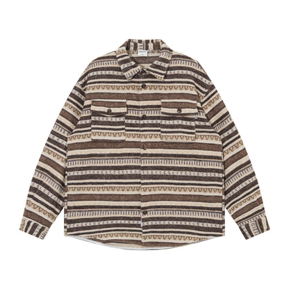 Color-Block Hand-Embroidered Patch Sweater – Women’s Niche Knit Spring Top