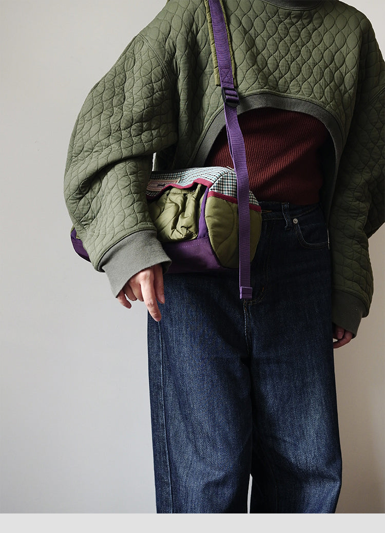 Original Design Autumn and Winter Shoulder Bag Fashion Messenger Bag Niche Lightweight Boston Bags Women